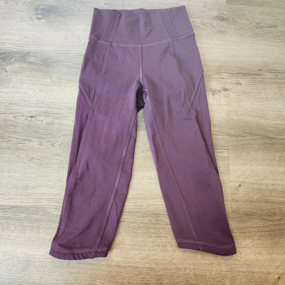 Lululemon 105 F Crop leggings - Picture 1 of 3